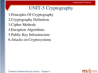 UNIT-5 Cryptography