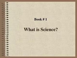 What is Science?