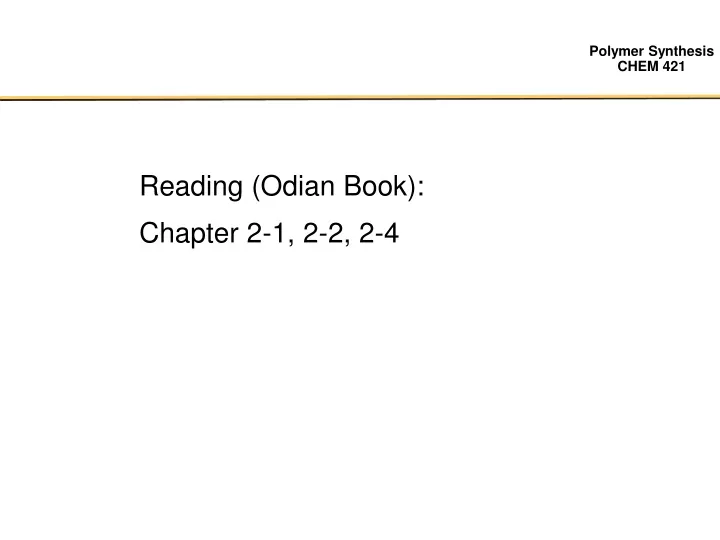 reading odian book chapter 2 1 2 2 2 4