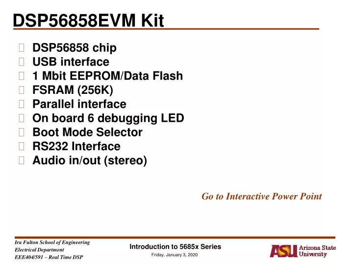 dsp56858evm kit