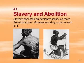8.2 Slavery and Abolition