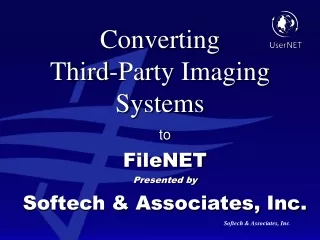 Converting  Third-Party Imaging Systems