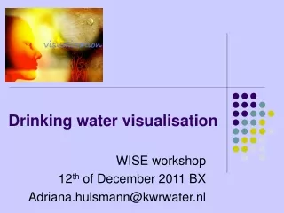 Drinking water visualisation