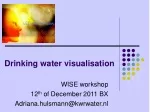 Drinking water visualisation - slide 1