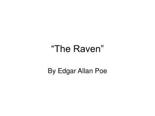 “The Raven”