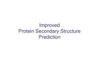 Improved Protein Secondary Structure Prediction