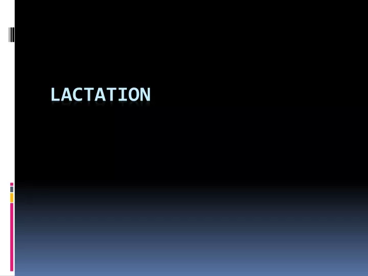 lactation