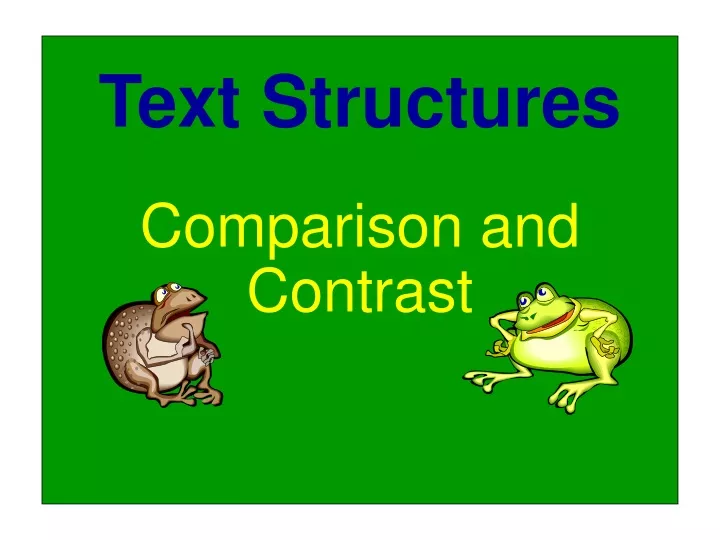 text structures
