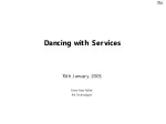 Dancing with Services: WS-CDL Choreography Primer - slide 1