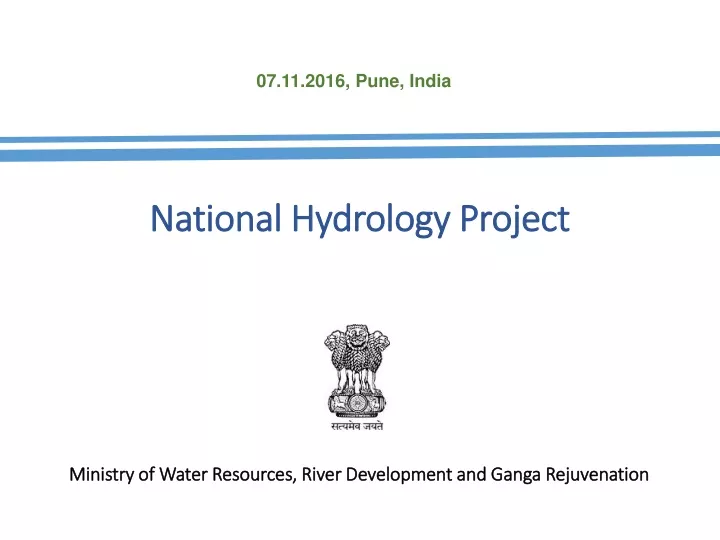 national hydrology project