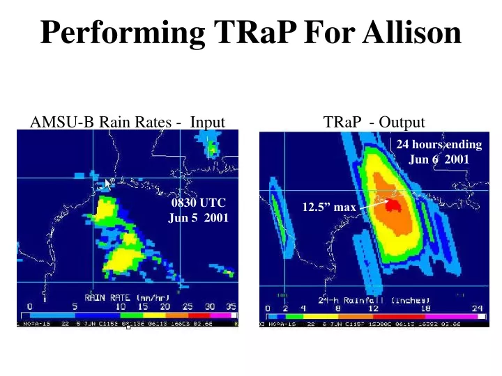 performing trap for allison