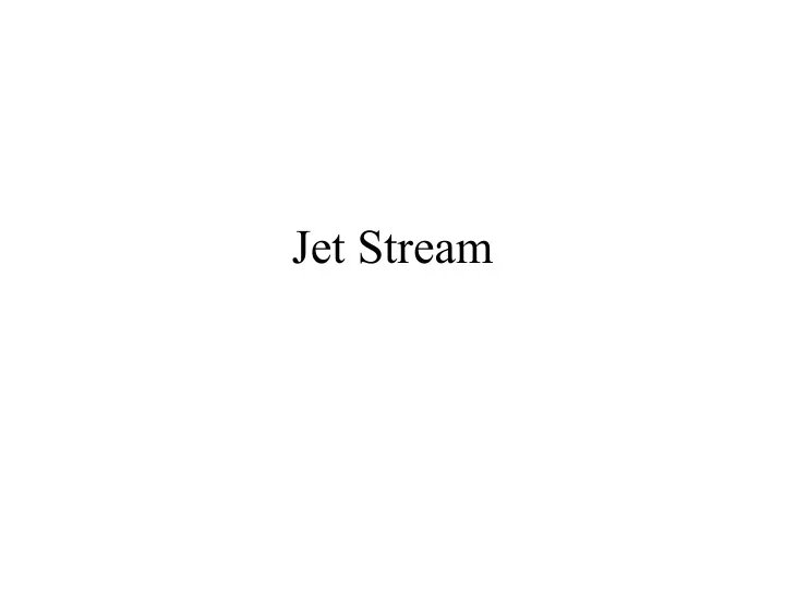 jet stream