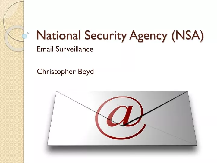 national security agency nsa