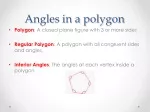 Polygon Angles and Properties - slide 1