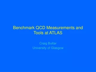 Benchmark QCD Measurements and Tools at ATLAS