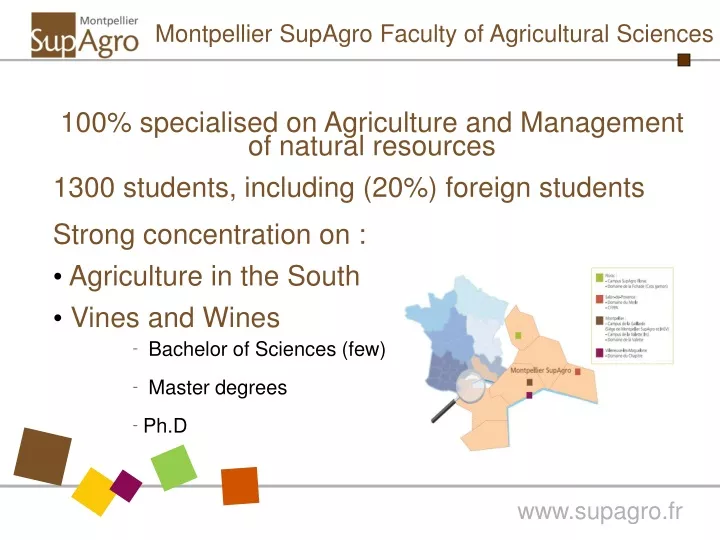montpellier supagro faculty of agricultural