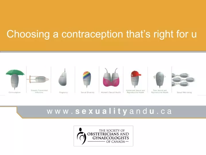 choosing a contraception that s right for u