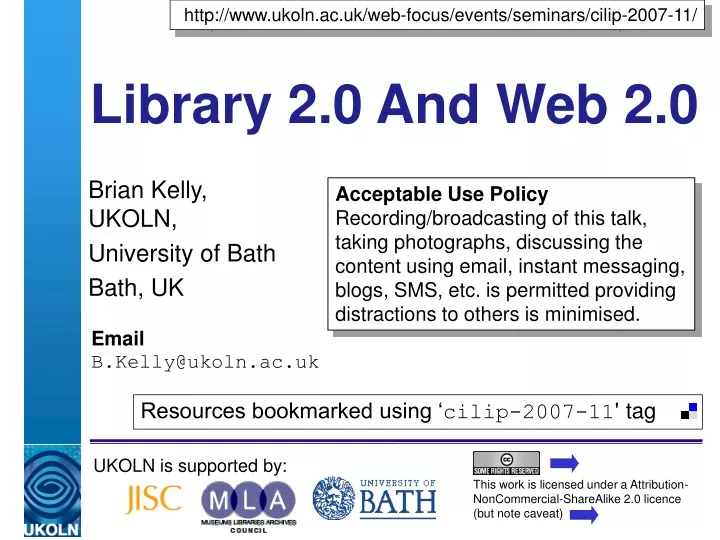 library 2 0 and web 2 0