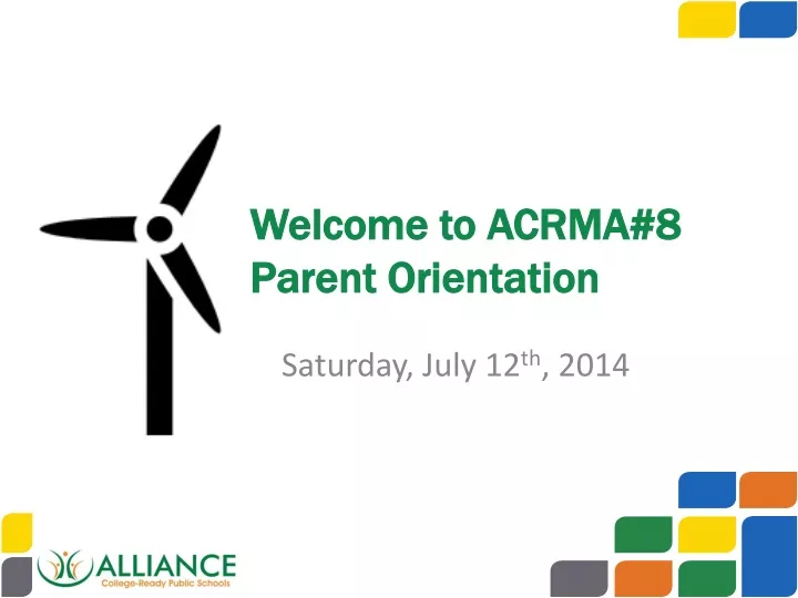 welcome to acrma 8 parent orientation