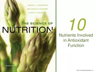 Nutrients Involved in Antioxidant Function