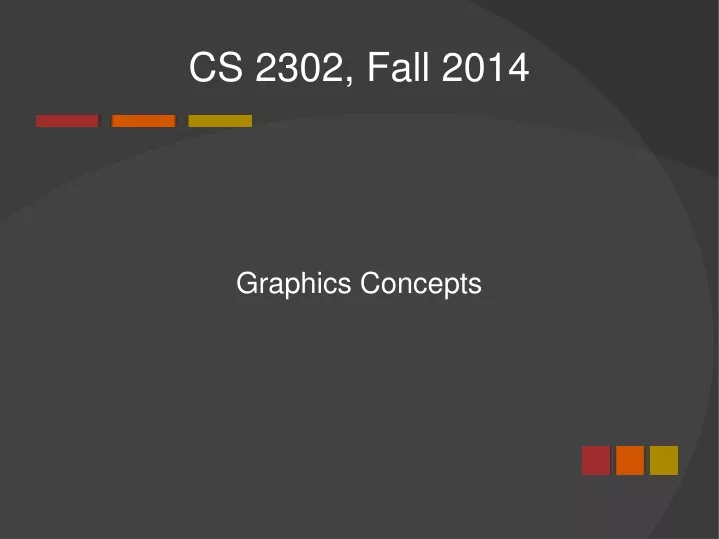 graphics concepts