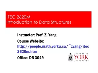 ITEC 2620M Introduction to Data Structures