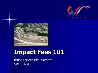Impact Fees 101