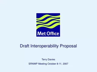 Draft Interoperability Proposal