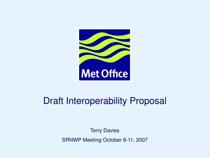 draft interoperability proposal