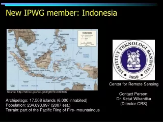 New IPWG member: Indonesia