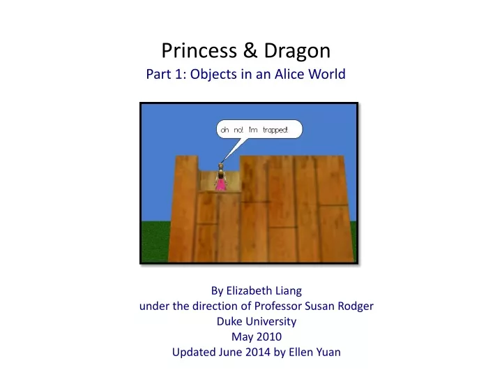 princess dragon part 1 objects in an alice world