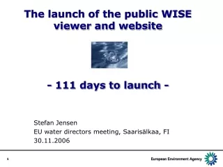 The launch of the public WISE viewer and website  - 111 days to launch -