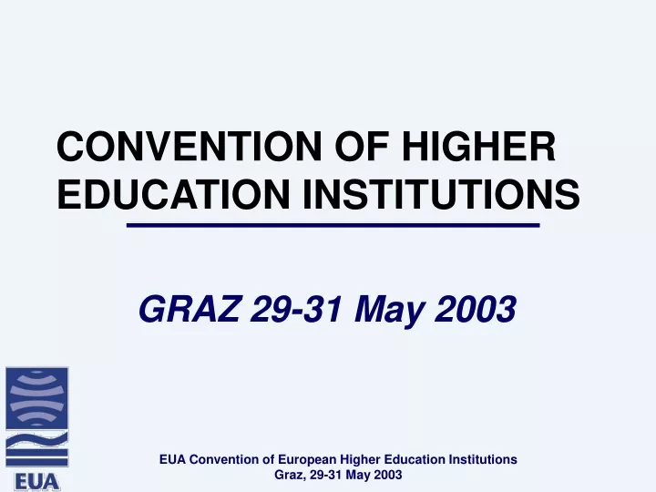 convention of higher education institutions