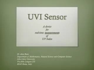 UVI Sensor