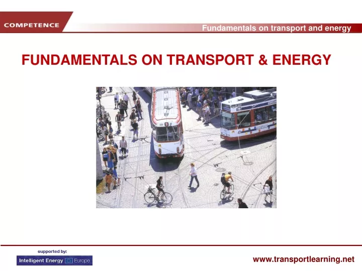 fundamentals on transport energy