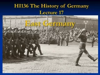 HI136 The History of Germany Lecture 17