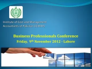 Institute of Cost and Management Accountants of Pakistan (ICMAP)