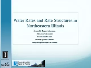Water Rates and Rate Structures in Northeastern Illinois