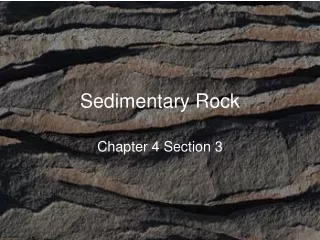 Sedimentary Rock