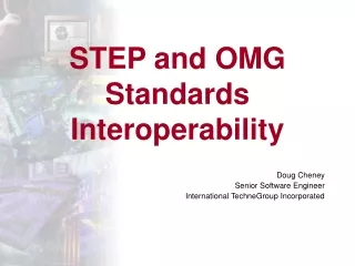 STEP and OMG Standards Interoperability
