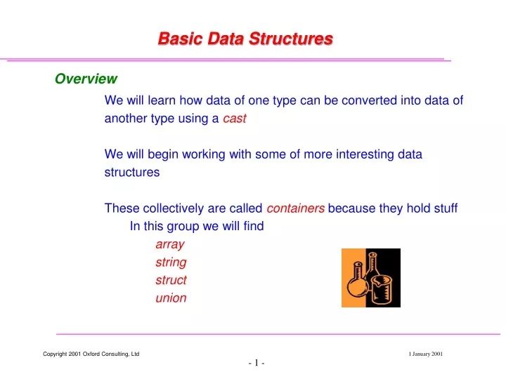 basic data structures