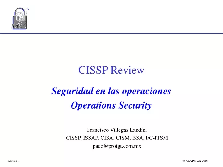 cissp review