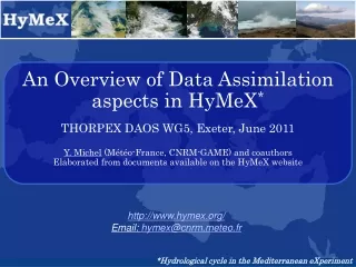 hymex/ Email:  hymex@cnrmteo.fr