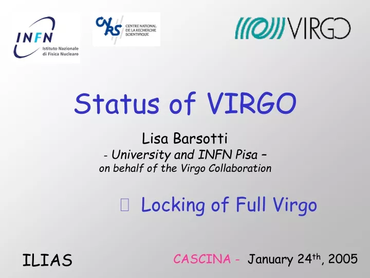 status of virgo