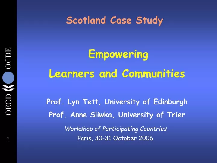 scotland case study