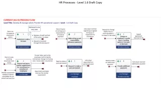 HR Processes - Level 1.6 Draft Copy
