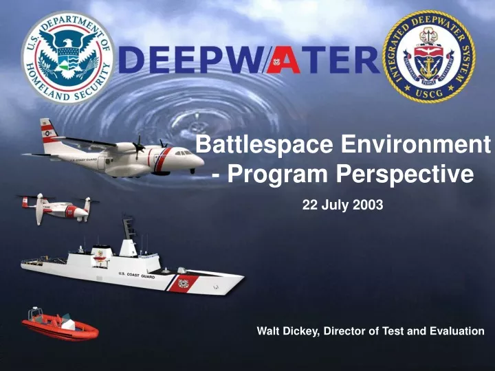 battlespace environment program perspective