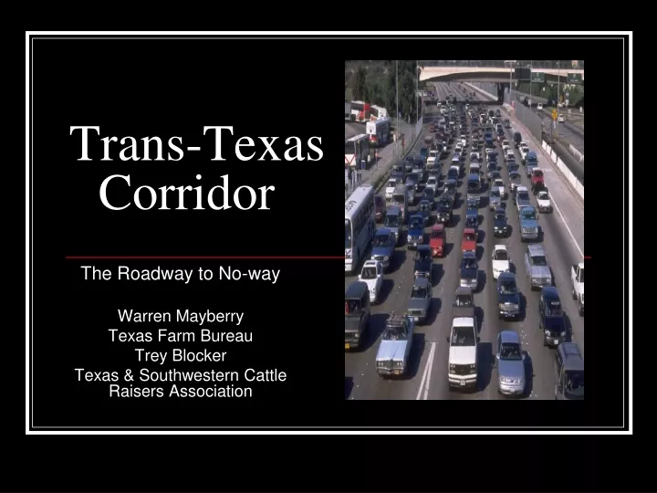 trans texas corridor