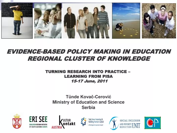 evidence based policy making in education