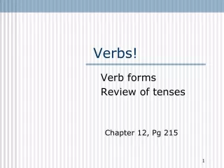 Verbs!